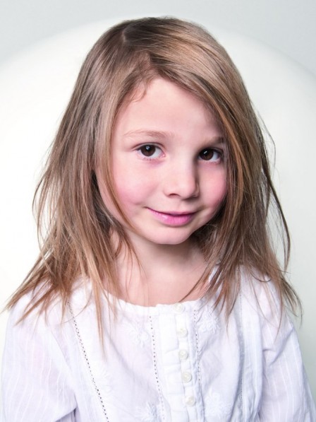 Long Layered Hairstyle for Little Girls - Rewigs