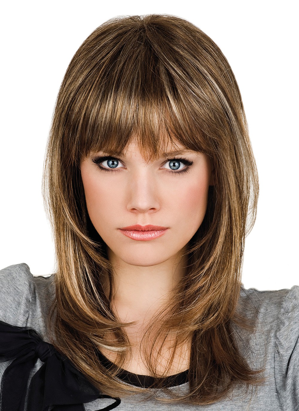 Download Medium Hair Styles With Bangs Background ...
