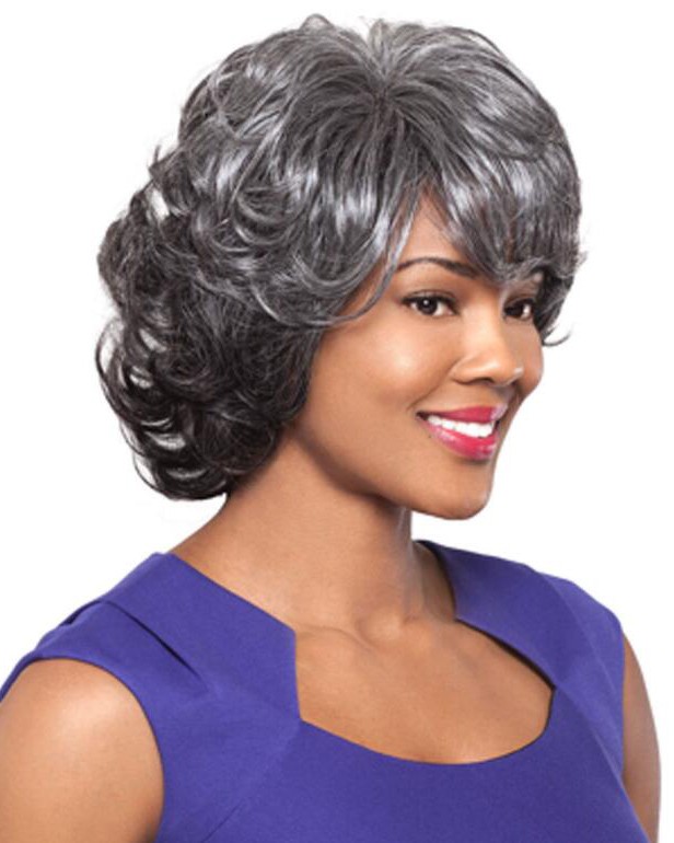 Beautiful Hand-Tied Bob-Style Wig With Luxurious Wavy Layers