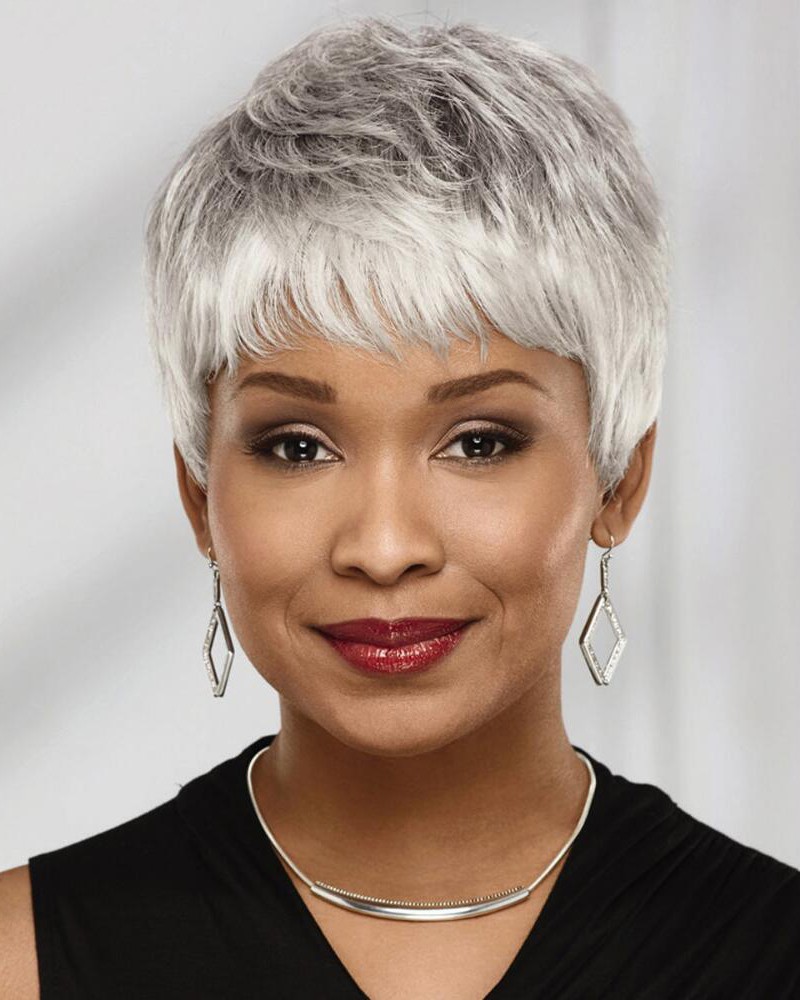 Short Chic Pixie Wig With An Abundance Of Rich Feathery Layers