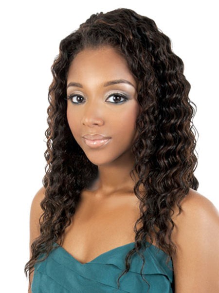 Synthetic Lace Front Long Curly Wigs
